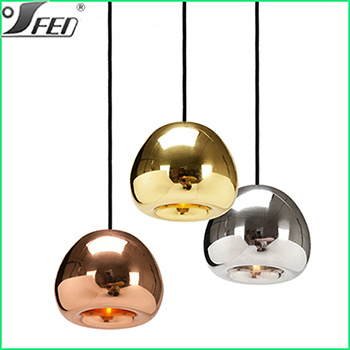 Tom Dixon Void Light Mini Copper Pendant Light