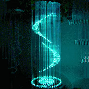 Fiber Optic Chandelier