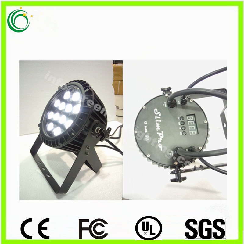 12PCS 18W Waterproof LED PAR Stage Light