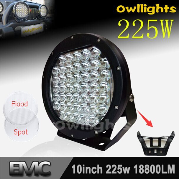 225watt 10inch Offroad LED Work Driving Light for Car