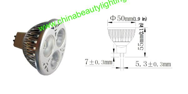 (3W04) LED MR16 LED Spot Light LED Bulb