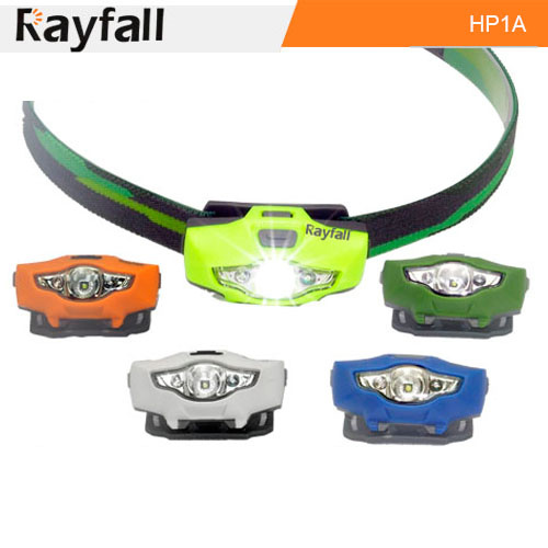 Plastic CREE LED Headlamp Headlight