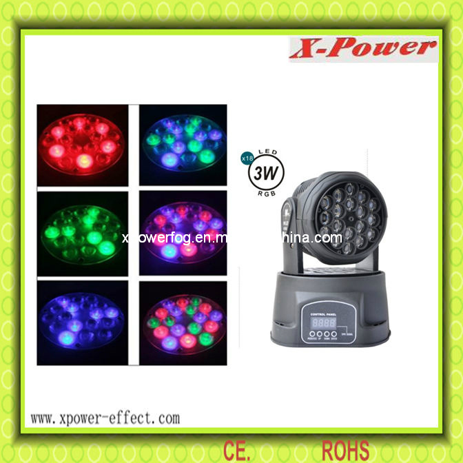 18PCS*1/3W LED Moving Head Stage Light (PL-14)