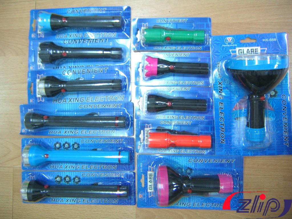 LED Flashlights Torch Plastic/Aluminium, Adjustable Zoom LED Flashlight