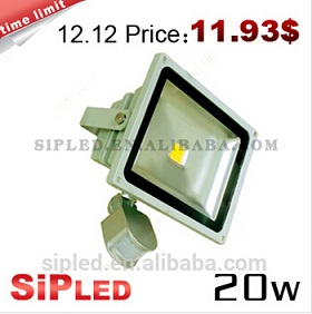 IP65 PIR Sensor Waterproof Outdoor LED Flood Light