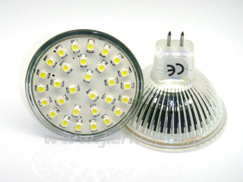 30LEDs 3528 SMD MR16 LED Spotlight (JR-S35-MR16-30)