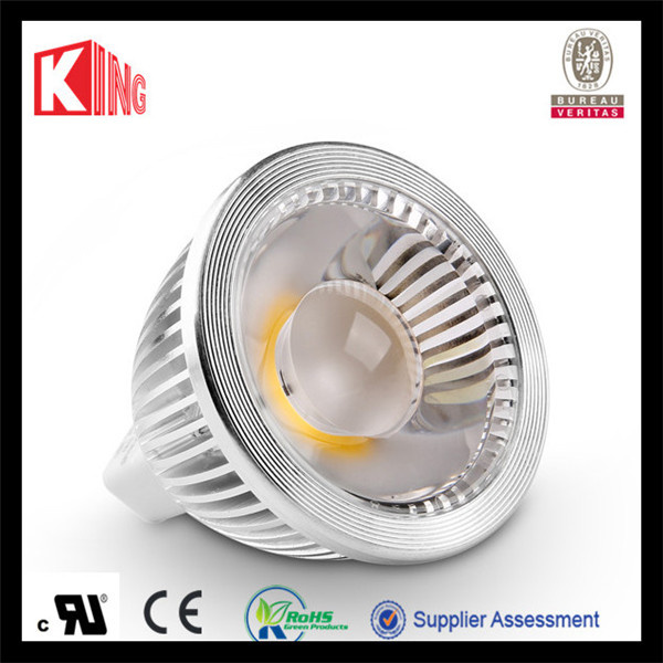 5W COB LED MR16 Spotlight 450lm UL Listed