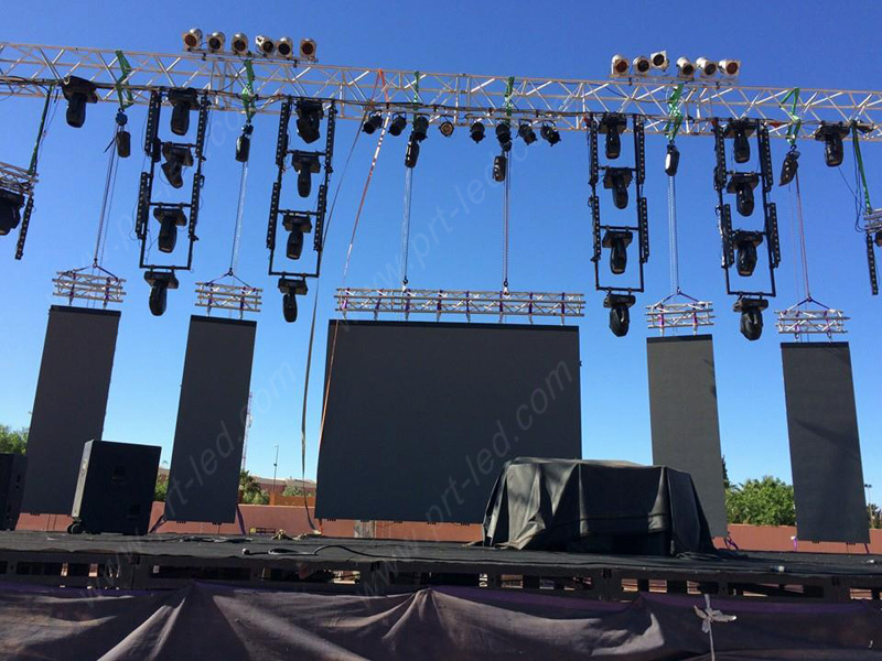 High Brightness P4.81 Outdoor LED Digital Display for Rental