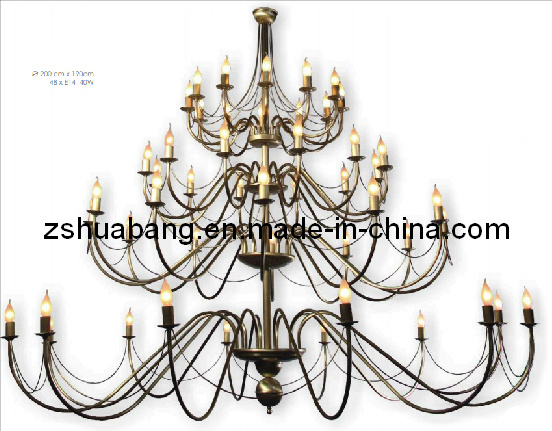 79' Iron Big Hotel Chandelier (HBC-9071)