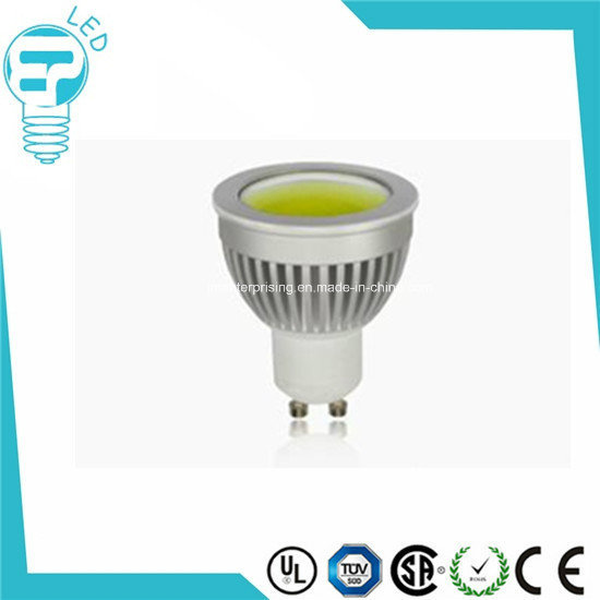 6W GU10/E27 COB LED Spotlight