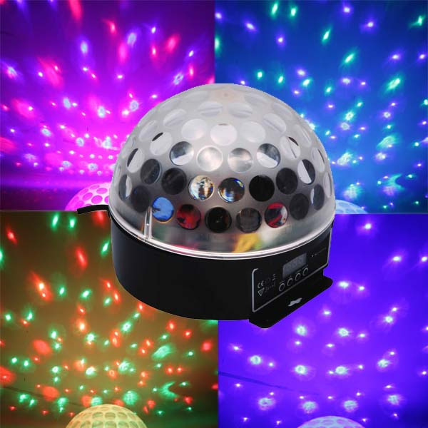 3W*6PCS DMX LED Stage Crystal Ball Light