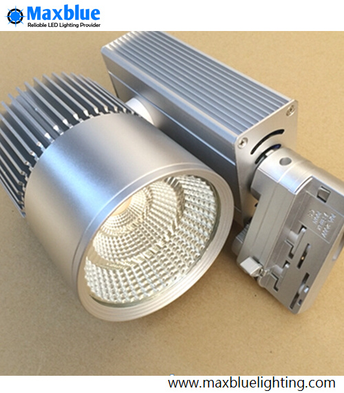 10W-45W Silver Housing LED Track Spotlight