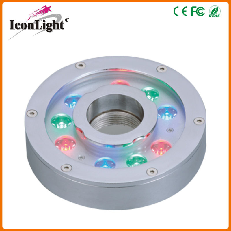 High Power IP68 9*3W LED Fountain Light (ICON-C008)