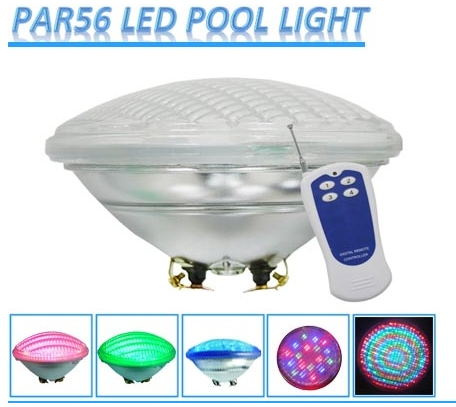 RGB/Single Color IP68 LED PAR56 with Remote Control