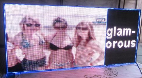 LED Display (RCGOP20RGB64X144)