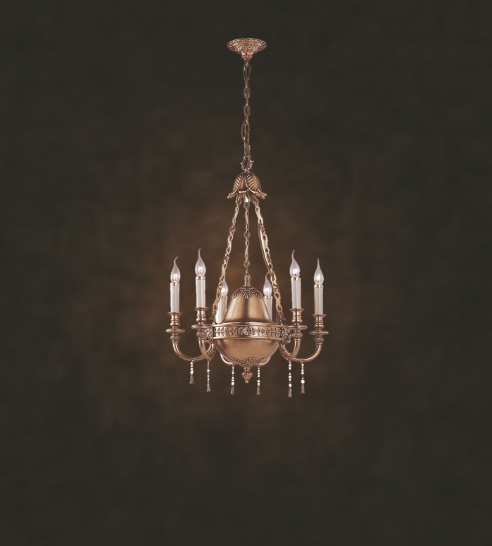 Copper Chandelier