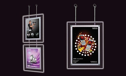 Combined Advertising Ultra Thin Crystal Acrylic LED Light Box