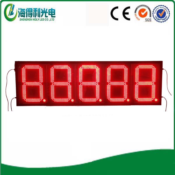 16inch Red Color Outdoor LED Gas Price Digital Display (GAS16ZG88888)