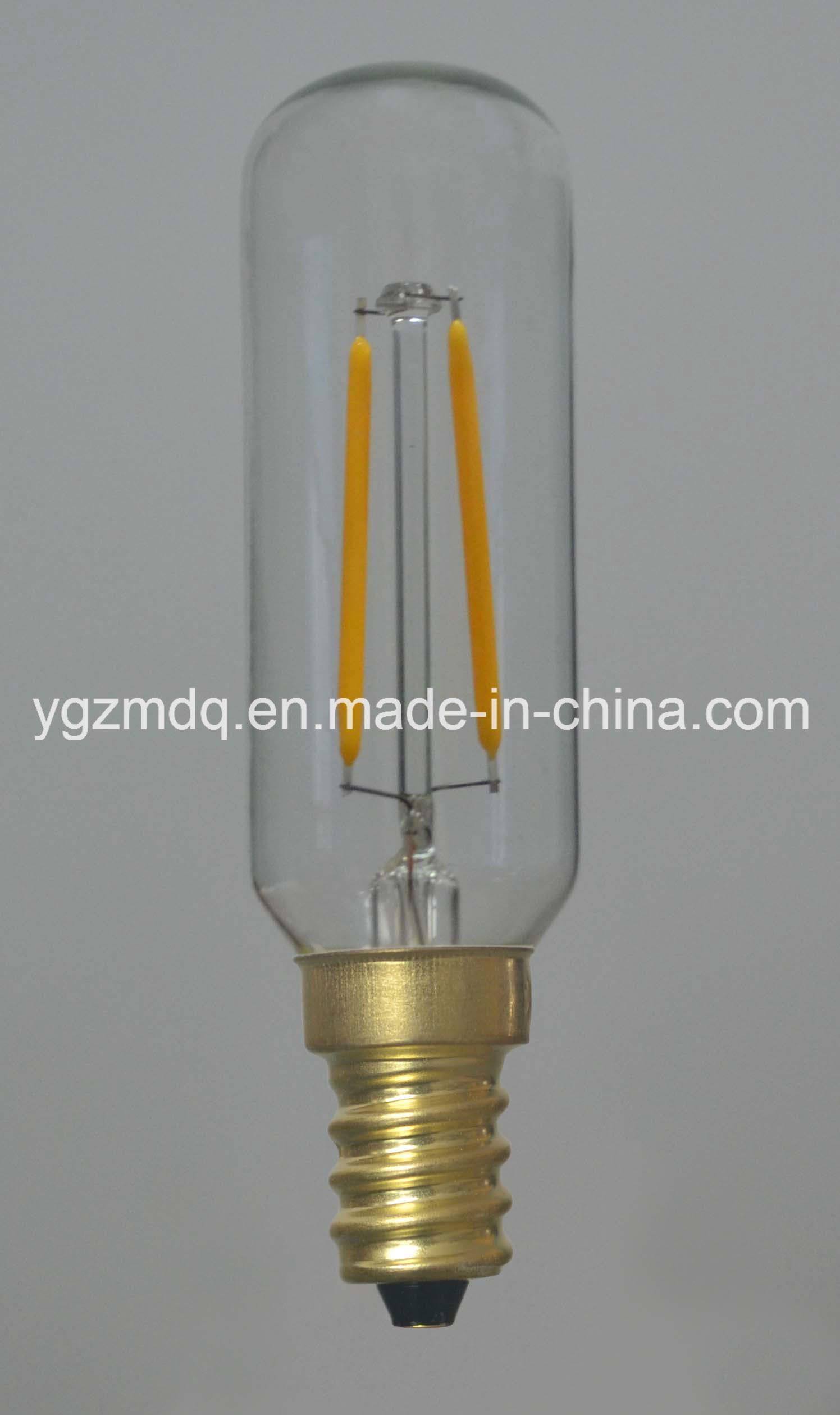 LED Light Dimmable LED Filament Bulb T25 E14