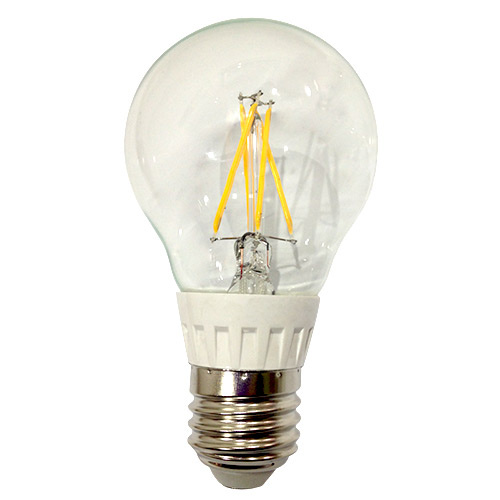 360deg Beam Angle 6W LED Filament Bulb/Light with 110lm/W, 185-265V AC Input Voltage
