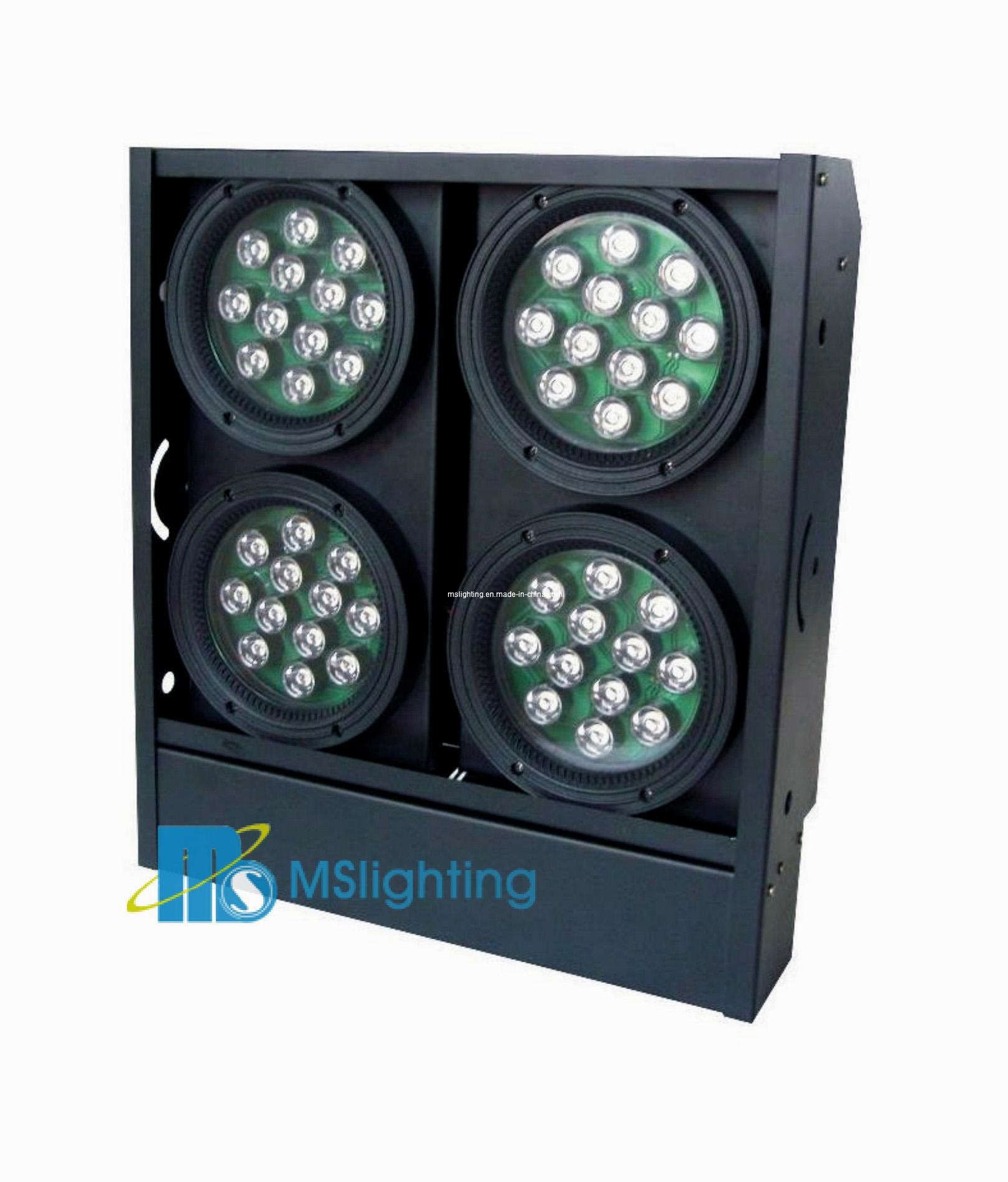 48*3W RGBWA LED 4 Blinder Light