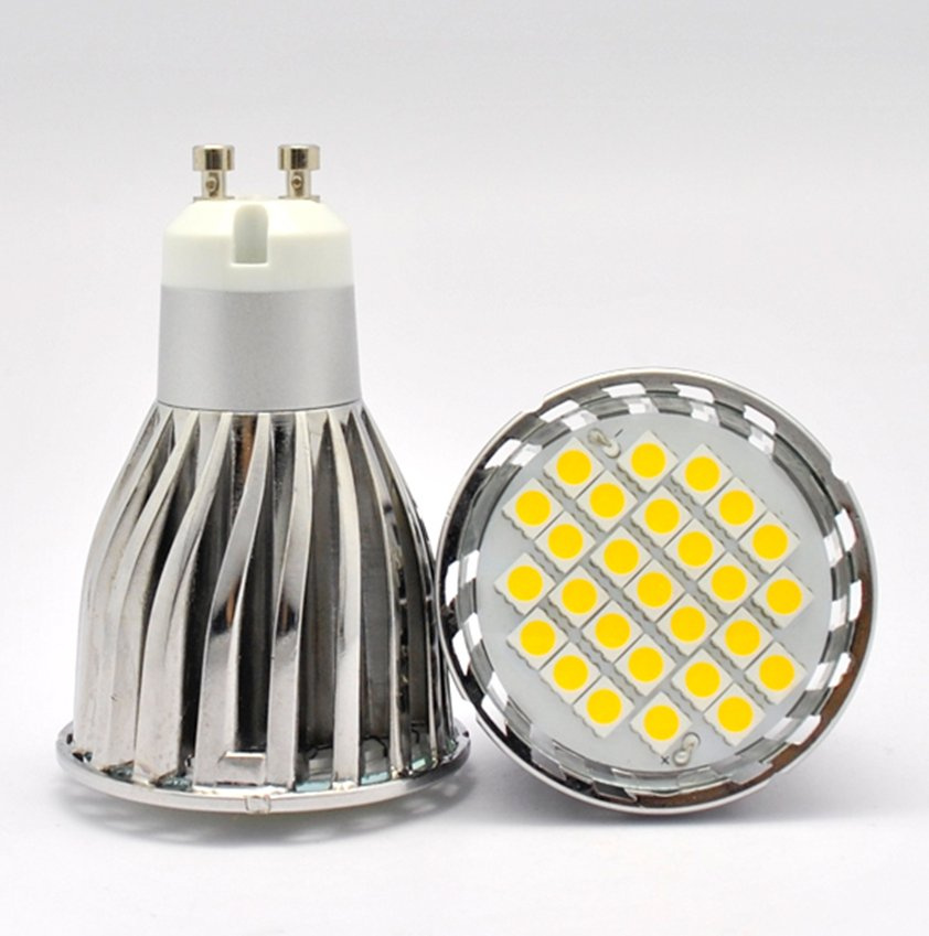 5050 LED 27PCS 4.5W GU10 AC85-265V LED Spotlight