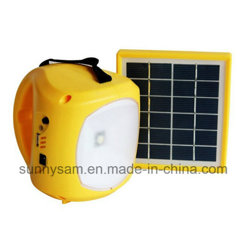 High Quality Solar Emergency Flashlight LED Camping Light