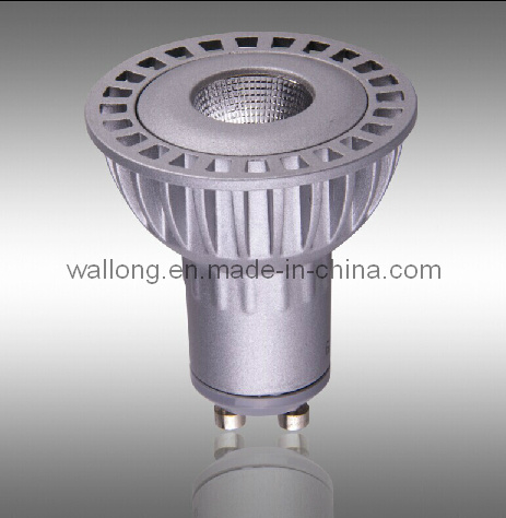 6W High Bright COB LED GU10 Spotlight