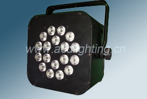 18*4in1 10W WiFi Battery Powered LED Flat PAR / Stage PAR Light