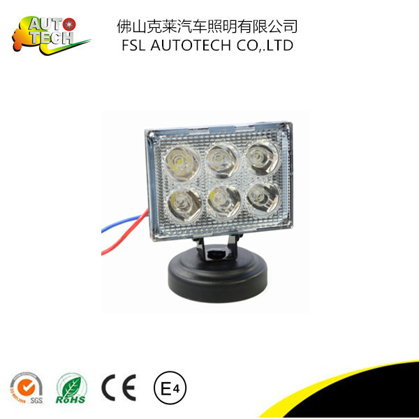 18W Auto Part LED Spot Work Driving Light for Auto Vehicels