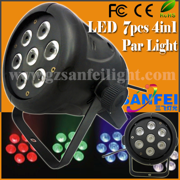 Wholsale 7PCS*10W 5/6in1 LED Wash Mini PAR Light