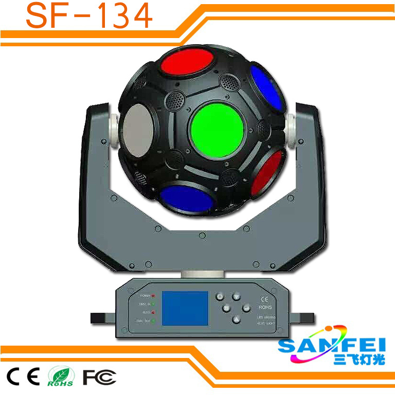 RGBW Disco DJ LED Moving Head Stage Light