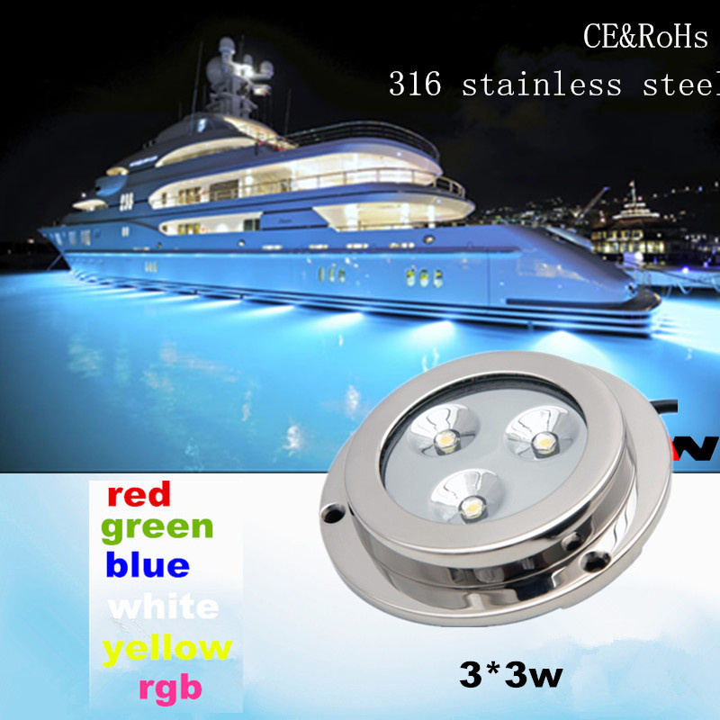 Marine Underwater Surface Mount Flood Light, LED Yacht Light