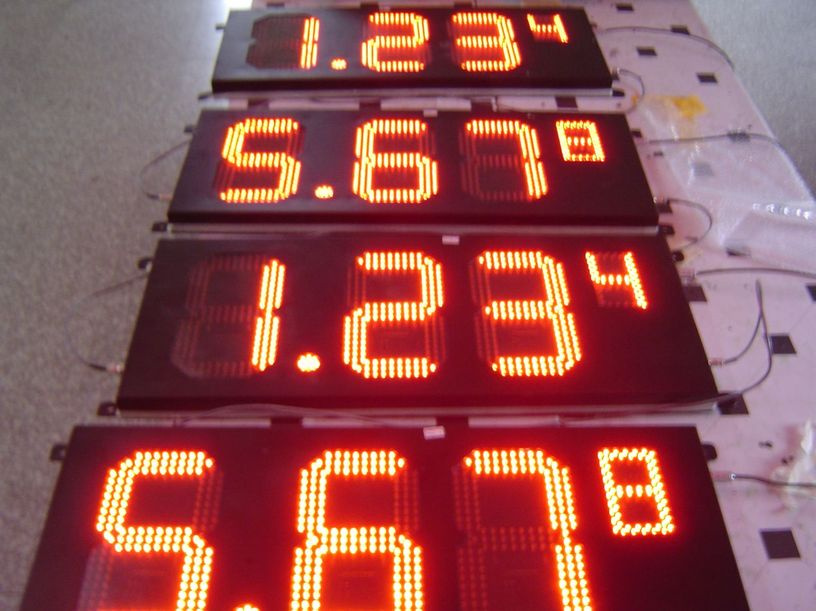 LED Gas Price Display