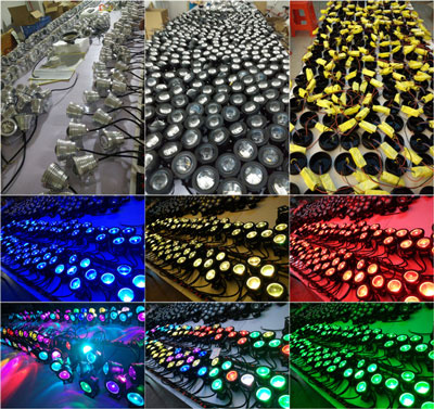 Stainless Steel IP68 RGB LED Underwater Swimming Pool Light