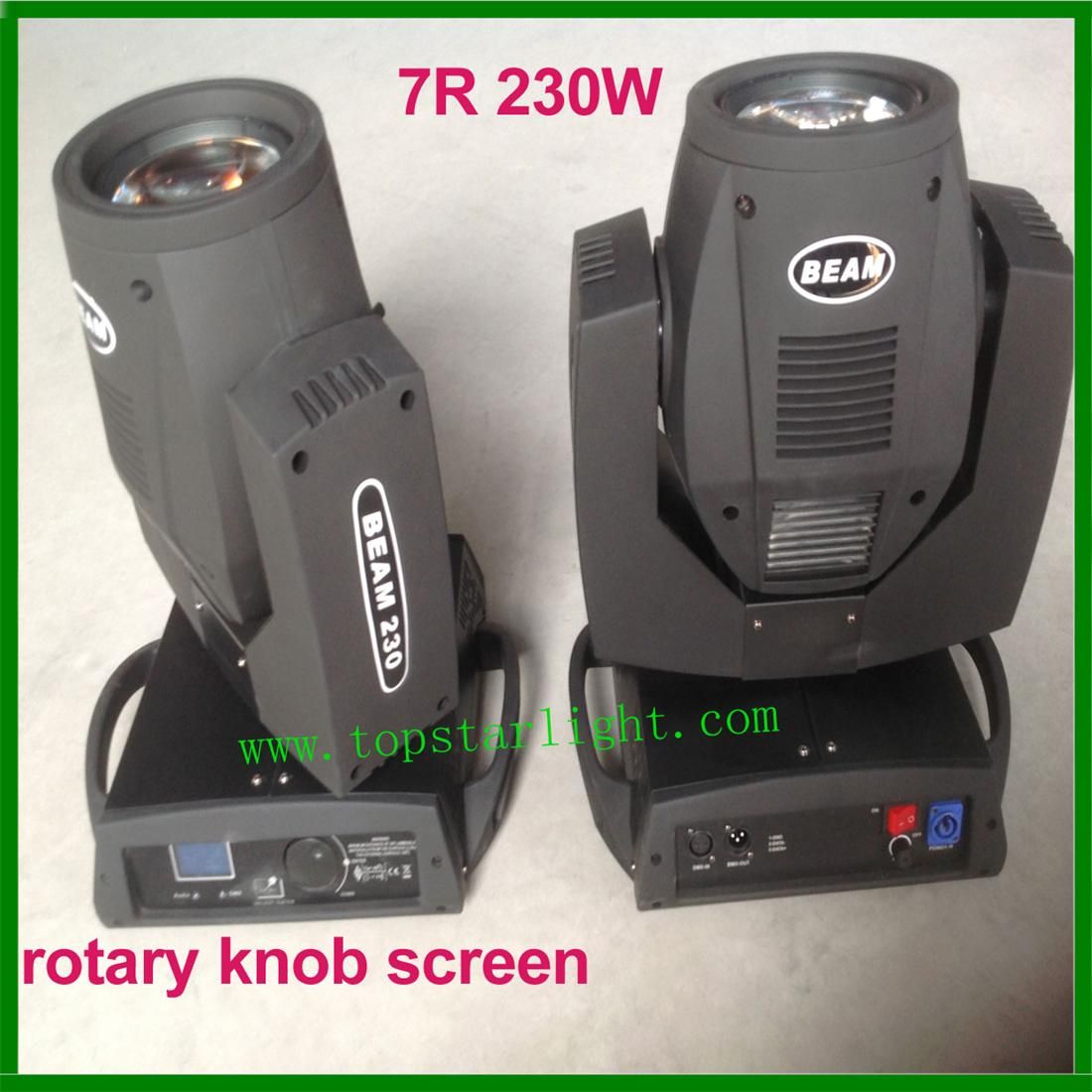 Rotary Knob Screen 7r Sharpy Beam Moving Head Stage Light