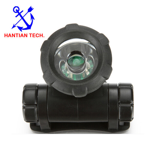 1 AA Battery Portable LED Plastic Headlight