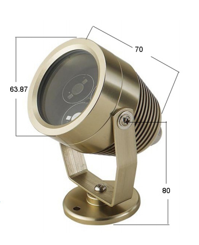 New 3W3 LED Spotlight