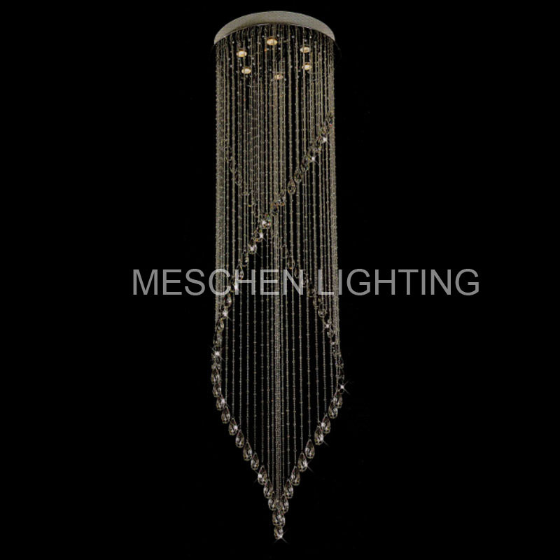8 Lights Home Hotel Project Stairway Chandelier
