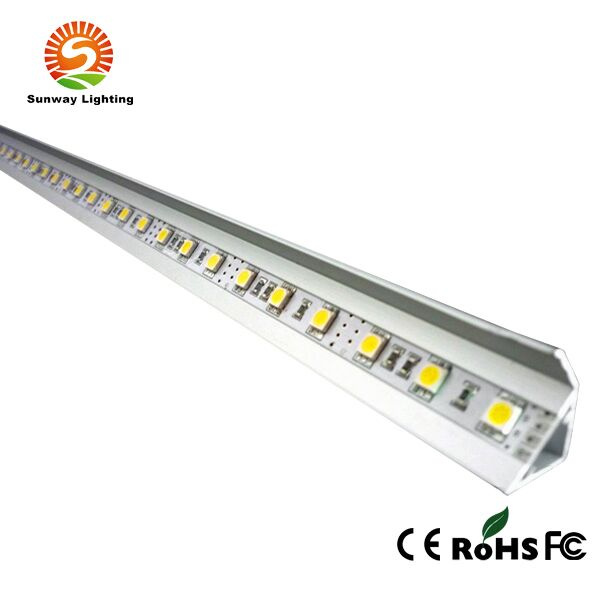 5050 LED Rigid Strip Light with LED Profile Decorations