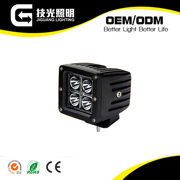 3inch 12W LED Work Light for Tractor Offroad Vehicles