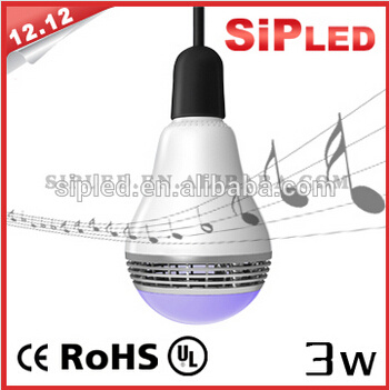 WiFi Speaker LED Bulb Light