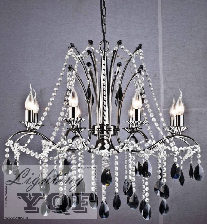 Iron Chandelier/ (YQF216674DSL) /Crystal Chandelier