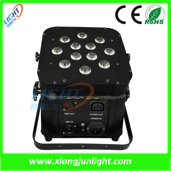 DMX Wireless Battery Powered 12X15W LED PAR Can Light