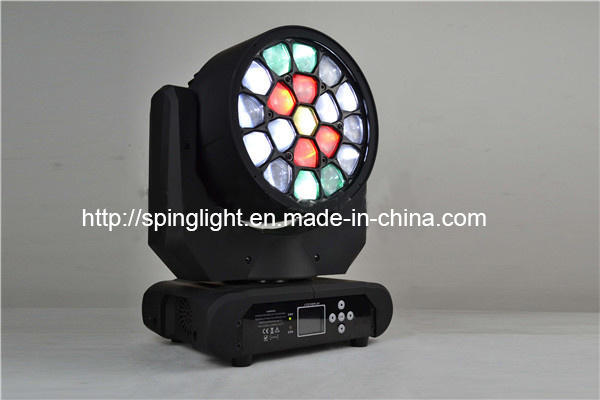 19X15W RGBW 4in1 LED Stage Moving Head Pub Light DJ