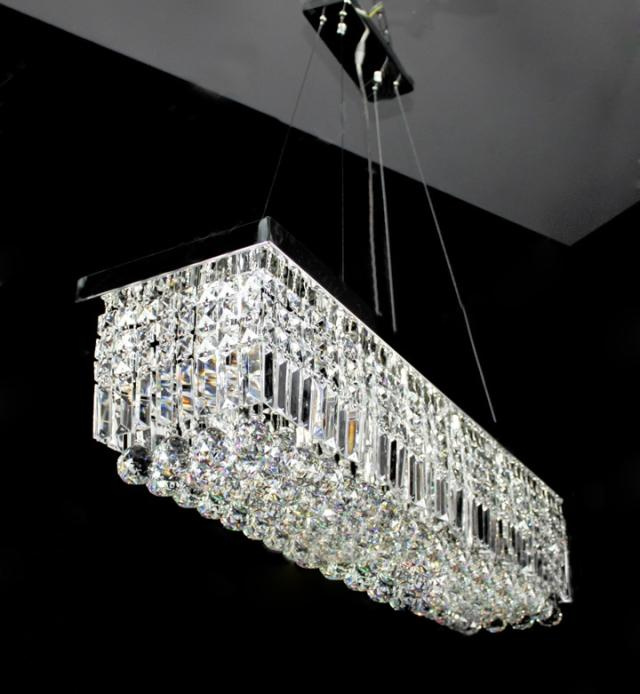 Modern Dining Room Crystal Chandelier Pendant Light (TT-802)