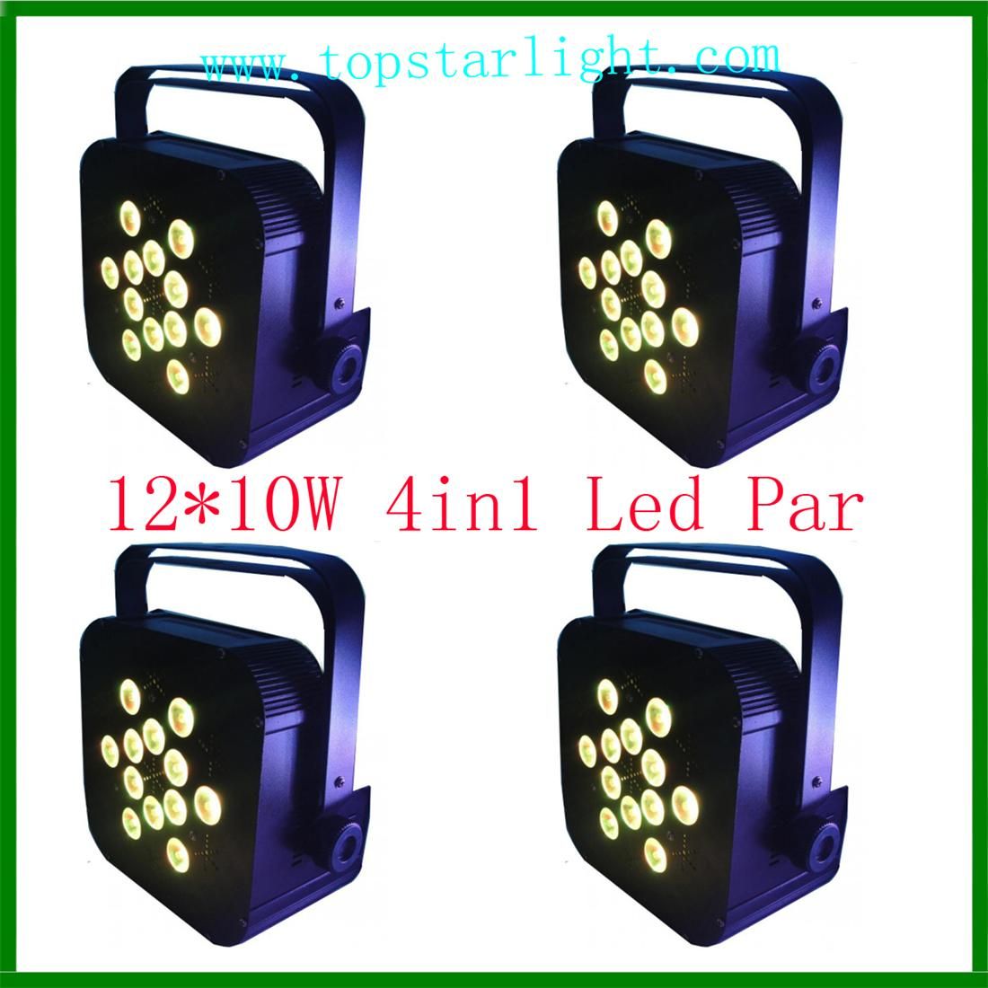 Best Price Battery Light 12*10W LED PAR Disco Equipment