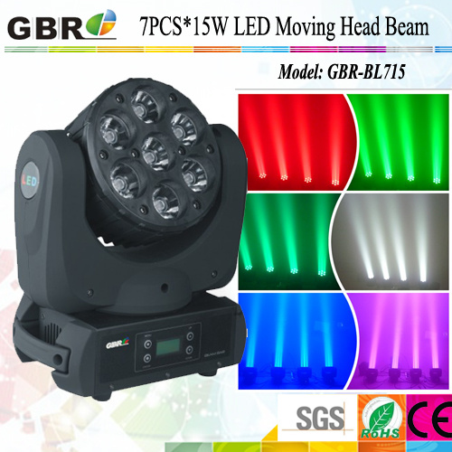 7*15wled Moving Head Beam Light