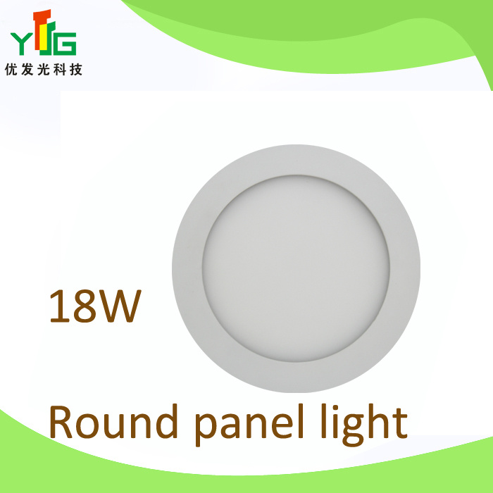 CE RoHS Approved 18W Round LED Panel Lights