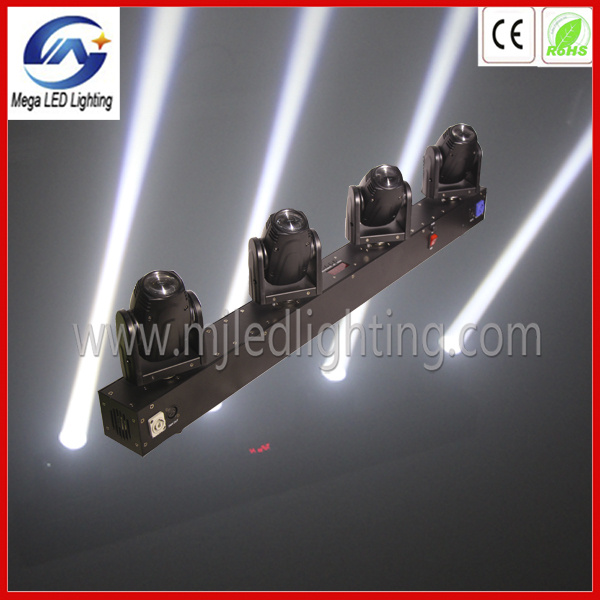 100W Luminus White LED 4 Heads Moving Beam Head Light